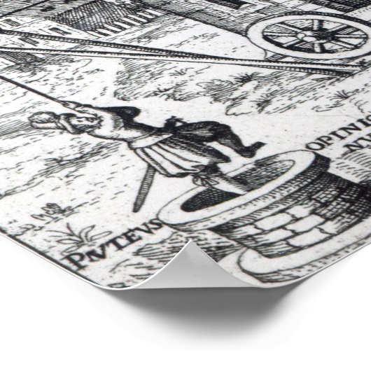 Frontispiece "Collegium Fama Fraternitatis" Poster (Hoek)