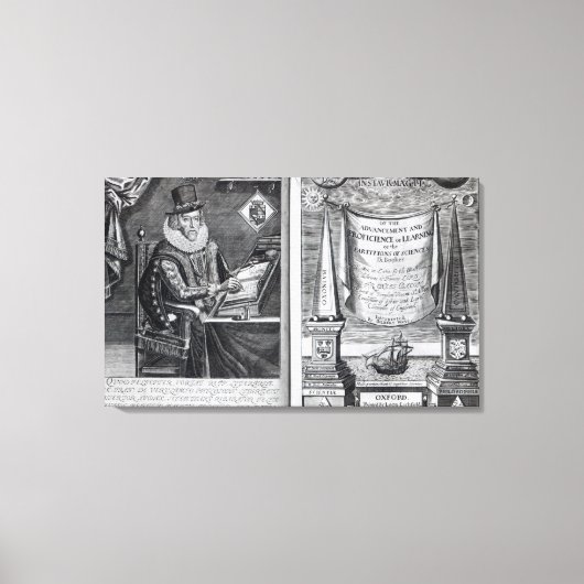 Frontispiece en Titlepage Canvas Afdruk (Voorkant)