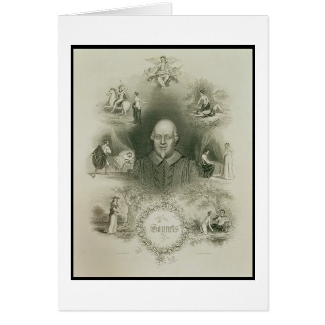 Frontispiece for the "Sonnets" uit "The Complete" (Voorkant)