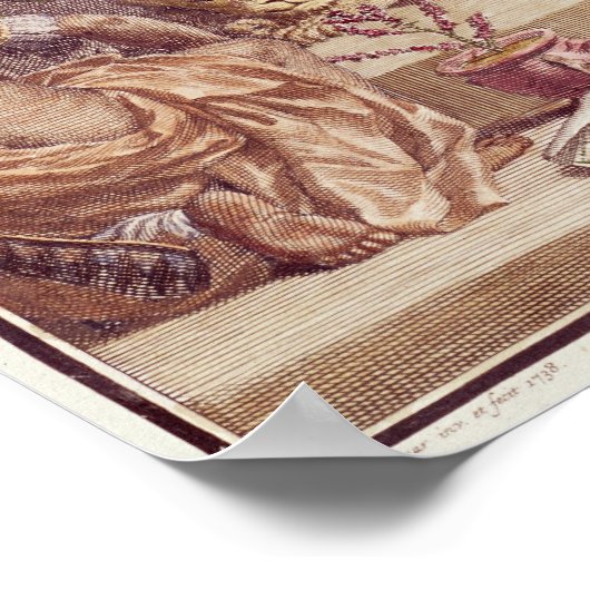 Frontispiece of 'Hortus Cliffortianus' van Carl Poster (Hoek)