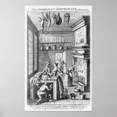 Frontispiece of "The Compleat Houseechtgenote" Poster (Voorkant)