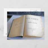 Frontispiece of "Ulysses" van James Joyce Briefkaart (Voorkant / Achterkant)