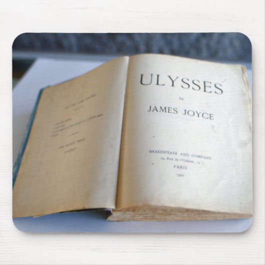 Frontispiece of "Ulysses" van James Joyce Muismat (Voorkant)