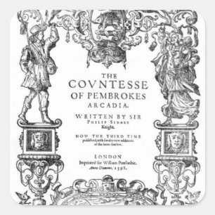 Frontispiece 'The Countess of Pembroke's Vierkante Sticker