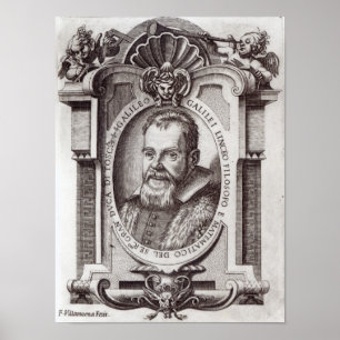 Frontispiece to "Il Saggiatore" van Galileo Poster