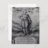 Frontispiece to Les Hermaphrodites Briefkaart (Voorkant / Achterkant)