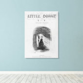 Frontispiece to 'Little Dorrit' van Charles Canvas Afdruk (Insitu (Houten vloer))