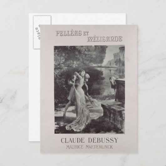 Frontispiece to Pelleas and Melisande by Briefkaart (Voorkant / Achterkant)