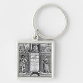 Frontispiece to 'The English Gentleman' Sleutelhanger (Voorkant)
