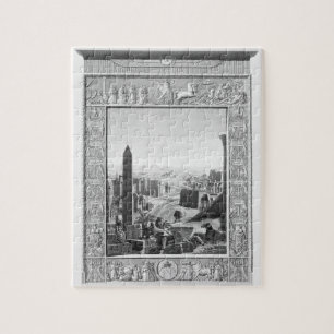 Frontispiece to Volume 1 of the Description of Eg Legpuzzel