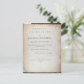 Frontispiece to Volume I Briefkaart (Staand voorkant)