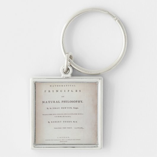 Frontispiece to Volume I Sleutelhanger (Voorkant)