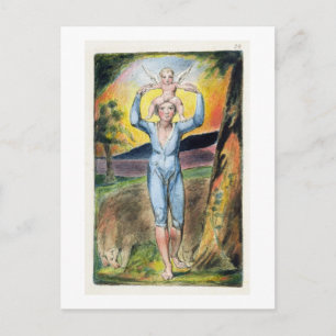 Frontispiece van 'Innocence and of Exper' Briefkaart