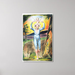 Frontispiece van 'Innocence and of Exper' Canvas Afdruk