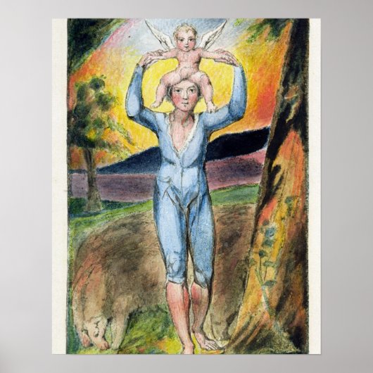Frontispiece van 'Innocence and of Exper' Poster (Voorkant)