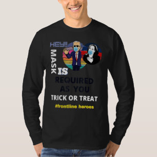Frontline-herenmasker is vereist wanneer u een bra t-shirt