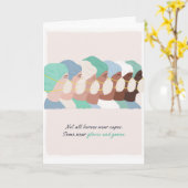 Frontline Hero Hartelijk dank Kaart (Gele Bloem)