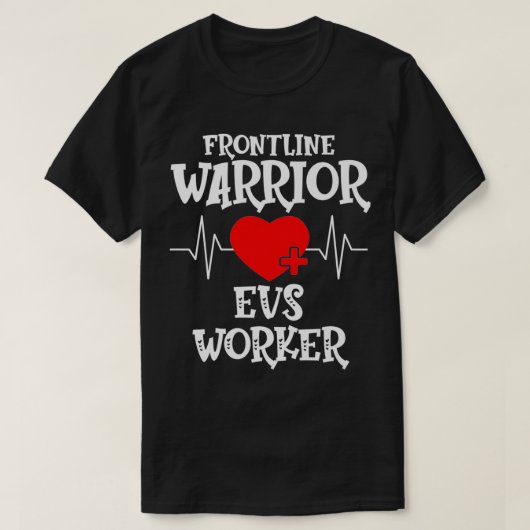 Frontline Warrior EVS Worker Premium T-shirt (Design voorkant)