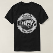 Frontosa Lake Tanganyika Zuid-Afrikaanse Cichlid F T-shirt (Design voorkant)