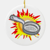 Frontpannen pan keramisch ornament (Achterkant)