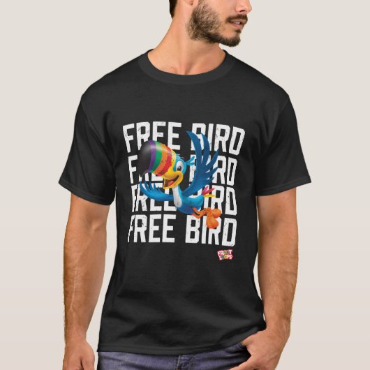 Froot Loops Toucan Sam Free Bird T-shirt (Voorkant)