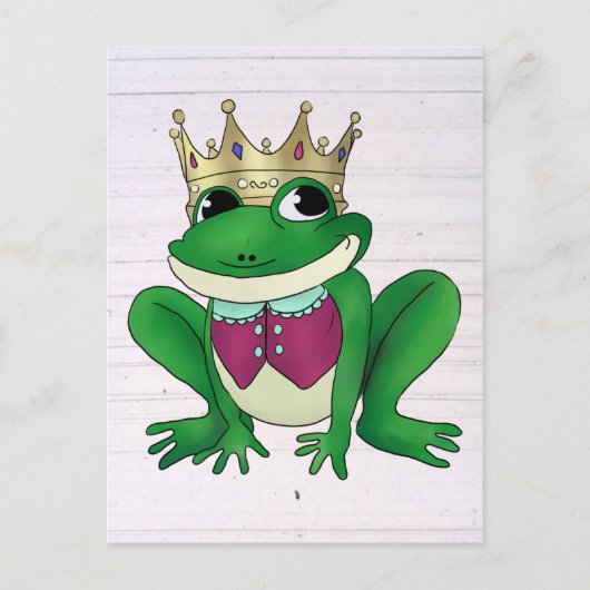 Froschkönig Briefkaart (Voorkant)