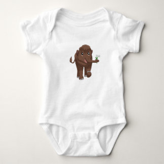 Frost Baby's Dima Mammoet kostuum voor baby Romper