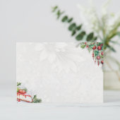 Frost Bite Basic Blank Recept Kaart (Staand voorkant)