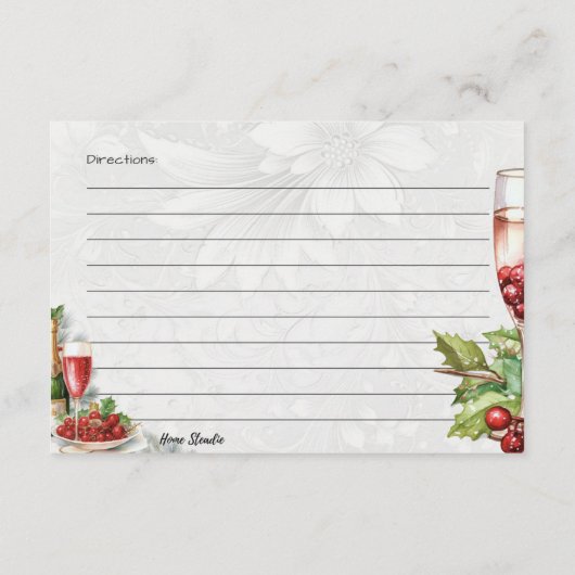 Frost Bite Basic Recept Kaart (Achterkant)