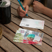 Frost Bite Seaside Floride 30A Aquarelle Carte pos