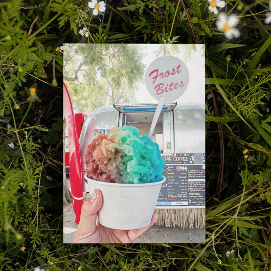 Frost Bite Seaside Floride 30A Aquarelle Carte pos