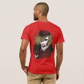 ❄️Frost Deity Warrior Tee – Twin Moons Edition❄️ T-shirt (Achterkant volledig)