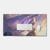 Frost Dragon Gaming Desk Mat Deskmat (Keyboard & Muis)