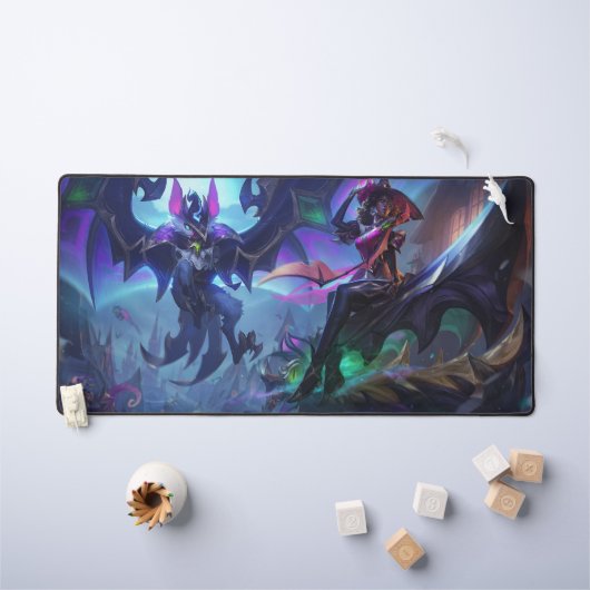 Frost Dragon Gaming Desk Mat  Deskmat (Kindertafel)