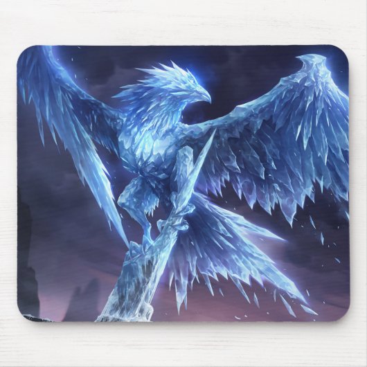 Frost Dragon Gaming Mousepad | Muismat (Voorkant)