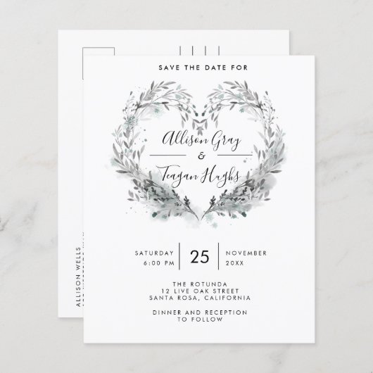 Frost du budget Enregistrer la feuille de dates (Devant / Derrière)