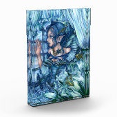 Frost Fairy Meisje's Uitzicht van een Sapphire Win Fotoblokken (Links)