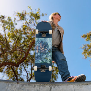 Frost Fairy Meisje's Uitzicht van een Sapphire Win Skateboard