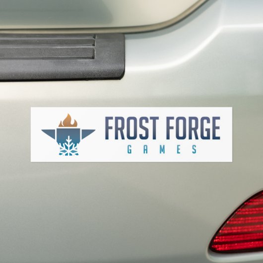 Frost Forge Games Bumpersticker (Op auto)