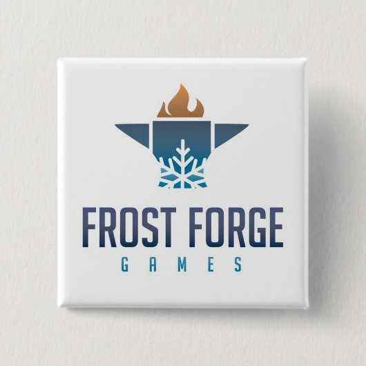 Frost Forge Games Square Button (Voorkant)
