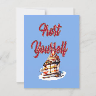 Frost jezelf briefkaart