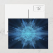 Frost Nova Fractal Briefkaart (Voorkant / Achterkant)