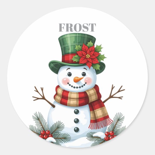 FROST RONDE STICKER (Voorkant)