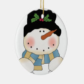 Frost Snowman Ornement de vacances (Droite)