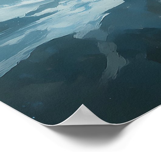 Frost White Tiger – Emperor of the Frozen Realm – Poster (Hoek)