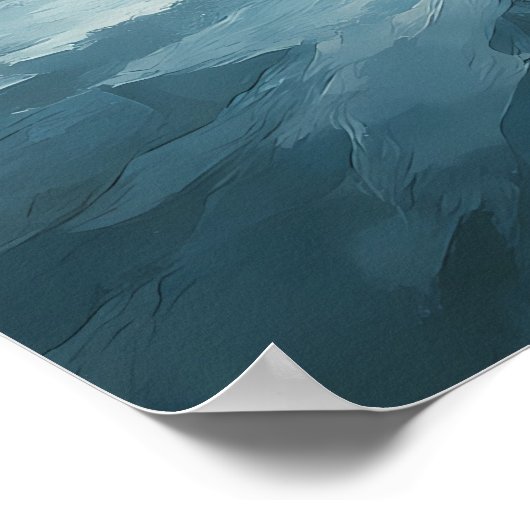 Frost White Tiger – Emperor of the Frozen Realm – Poster (Hoek)