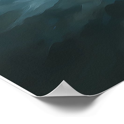 Frost White Tiger – Emperor of the Frozen Realm – Poster (Hoek)