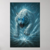 Frost White Tiger – Emperor of the Frozen Realm – Poster (Voorkant)