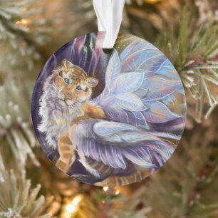 Frost Wing Tiger Ornament
