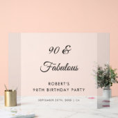 Frosted 90 & Fabuleux fête d'anniversaire Bienvenu (Mariage)